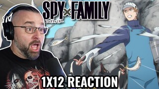 SPYxFAMILY 1X12 REACTION ''Penguin Park''