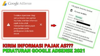 GOOGLE ADSENSE 2021 PAJAK NPWP?