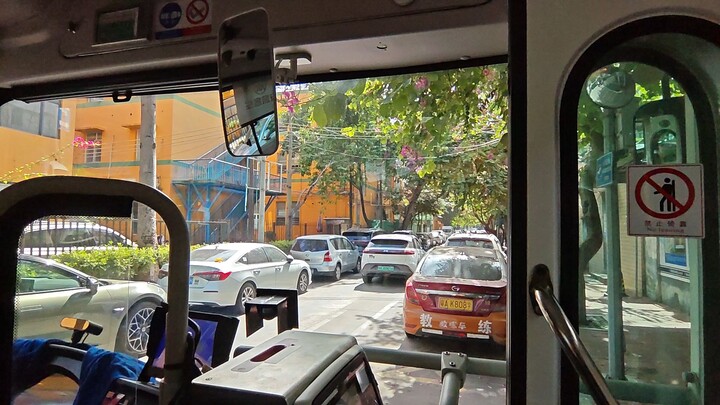 中国广州公交404路 黄村路（福元路）至东圃地铁站 回环2025.12.01 12:41车次