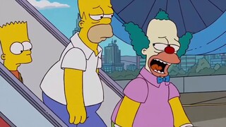 The Simpsons: The clown A-Ke fell into a trap and was sentenced to prison. Homer Bart looked for evi