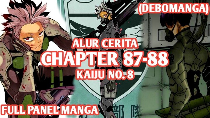 Alur Cerita KAIJU NO. 8 Chapter 87,88 - NEXT LEVEL RETINA ICHIKAIJU, KEMENANGAN GEN NARUMI