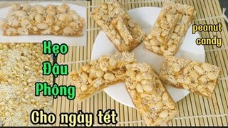 Kẹo đậu phộng/Kẹo lạc cho ngày tết /Ẩm Thực Mẹ Bốn