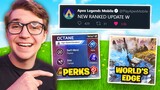 *OFFICIAL* RANKED PATCH NOTES AND UPDATES FOR SEASON 3! Apex Legends Mobile