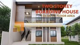 TWO STOREY BOARDING HOUSE | MODERN DESIGN