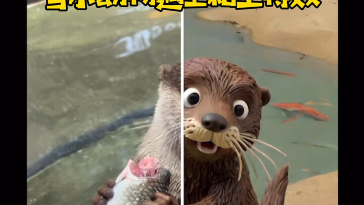 When small animals meet clay special effects