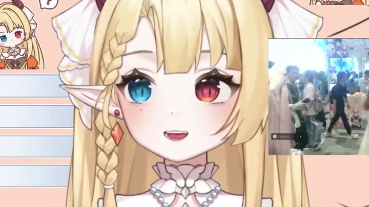 Mashiro Kanon comes to me? The BW stall adventure of the bottom V!