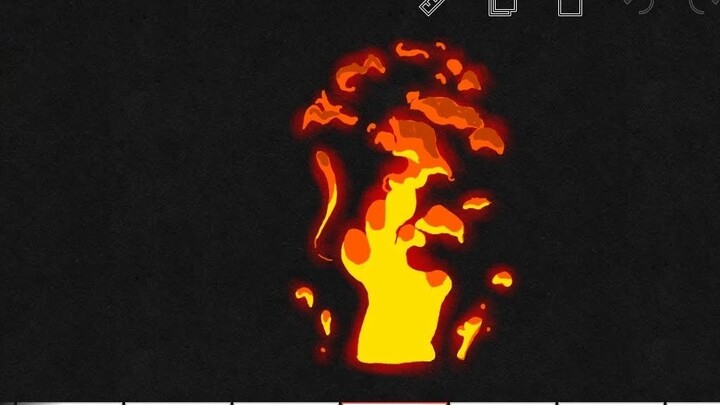 Flame Animation | Smooth frame by frame? Here you go!