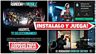 NUEVOS CODIGOS PARA DESCARGAR Y JUGAR GRATIS RAINBOW SIX MOBILE! COMO CONSEGUIRLOS Y MAS!