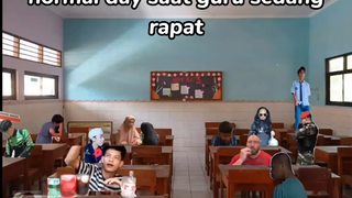 POV: ketika guru sedang rapat