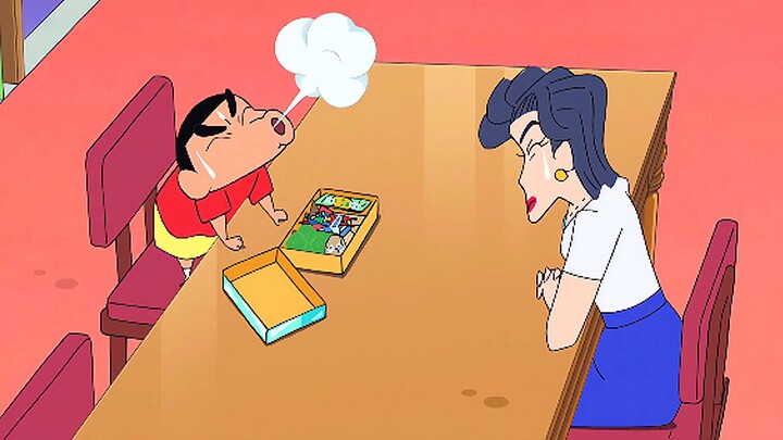 "Nếu Shin-chan là con của Kazama, không biết mẹ Kazama có phát điên không nhỉ."