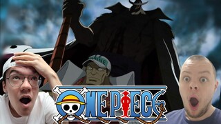 WHITEBEARD VS AKAINU AFTER ACE DEATH | First Time Reaction to ONE PIECE