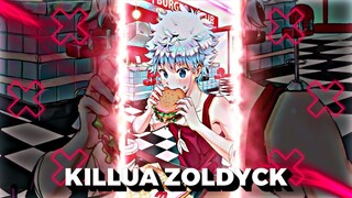 KILLUA ZOLDYCK✨ // HUNTER X HUNTER🔥 //DJ TEENAGE MONALISA 🎶 // JEDAG JEDUG ANIME🥀 Req @ZOEY SENPAI シ