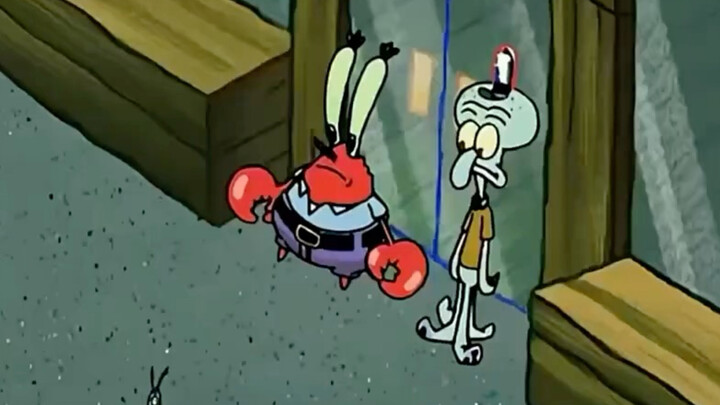 Bikini Bottom Burgers is surrounded by Plankton
