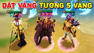 H.A.C.K NHÂN PHẨM VỚI PHA DÁT VÀNG FULL 3 SAO ĐỘI HÌNH TƯỚNG 5 VÀNG _ VÔ ĐỊCH THIÊN HẠ