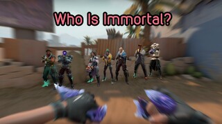 6 Low Elo Players Vs One Secret Immortal Mole...