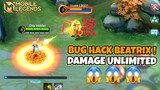 BUG HACK BEATRIX MOBILE LEGENDS