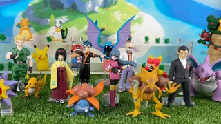 [Pocket Maple] Bandai Pokémon quy mô đồ chơi thực phẩm thế giới PB giới hạn Xiabo ngọn lửa ngựa vịt 