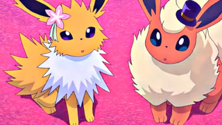 Eevee gặp Flareon và Jolteon ở RẠP XIẾC pokemon