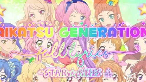 【กิจกรรมไอดอล】Aikatsu Generation Roman Sound + MAD