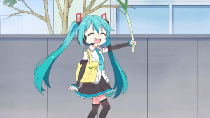 Hatsune Miku's appearance clip in "The Evil God and the Girl with a Bad Kitchen"