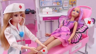 Play with Barbie! What's wrong with the butterfly fairy?