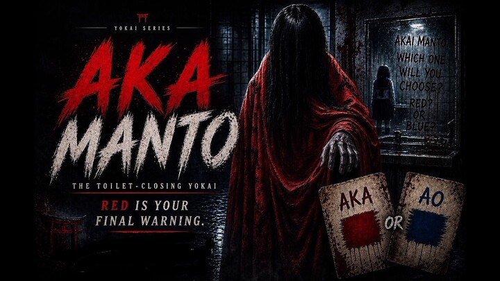 JAPANESE HORROR SERIES #6 : AKA MANTO, SOSOK BERJUBAH MERAH