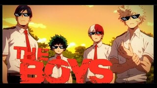 THE BOYS MEME | IZUKU thug life moment my hero academya funny moment #izuku #theboysmeme #trending