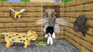 Monster School : Baby Sadako becomes a tiny person - Minecraft Animation