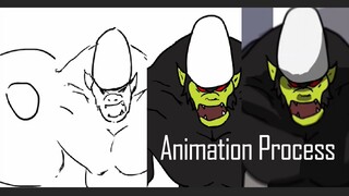 Berserk MoJOJO |SPEED ANIMATION| Step by Step|