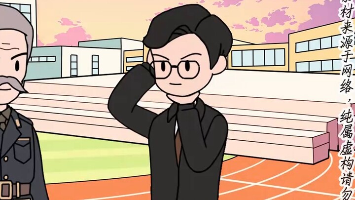 You are obviously a principal who is a role model for others, but you are teased by the whole networ