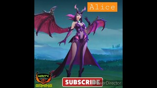 ALICE I TANK I MLBB