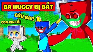 TÔ GÀ ĐƯỢC GIA ĐÌNH HUGGY WUGGY NHẬN NUÔI (TẬP 3): BA TÔ GÀ BỊ HUGGY WUGGY ĐỎ ÁC ĐỘC BẮT 😨😥