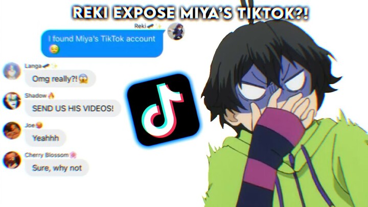 Reki expose Miya’s TikTok?! || Sk8 the infinity texts