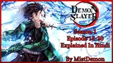 Demon Slayer season 1 episode 15-20 in hindi | Explained by MistDemonᴴᴰ