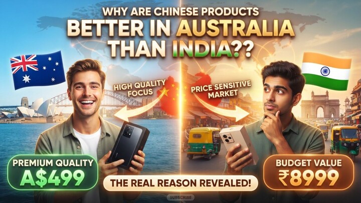 Why Are Chinese Products Better in Australia Than India? 🇦🇺🇮🇳 | The Real Reason