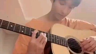 超好听！SEVENTEEN李硕珉吉他弹唱Cover边伯贤的Candy