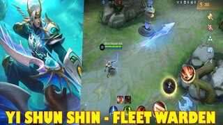 YI SHUN SHIN FLEET WARDEN SKIN EPIC MLBB