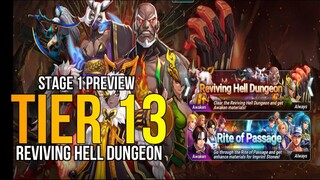 KOF Allstar: Tier 13 Stage 1 Preview Hell’s Dungeon