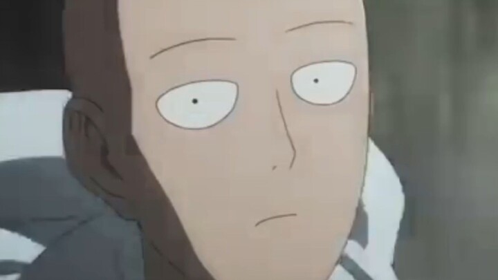 one punch man Saitama bengong