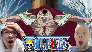 WHITEBEARD DEVIL FRUIT REVEAL | First Time Reaction to ONE PIECE