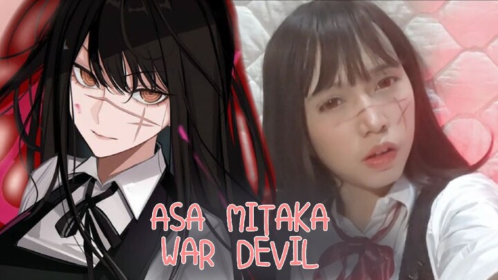 ASA MITAKA CHAINSAWMAN COSPLAY WAR DEVIL OVER POWER