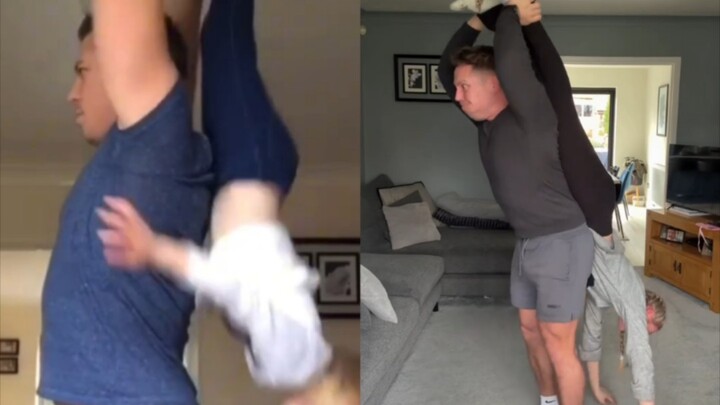 Bài tập thể dục bố con của chú lính cứu hỏa người Anh Mã Thúc, cùng nhau học hỏi nào? Jonny Hincks