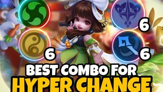 3 STAR CHANGE 6 ASTRO 6 CADIA 6 MAGE AUTO FULL PUTIH DARAHNYA ! MAGIC CHESS MOBILE LEGENDS