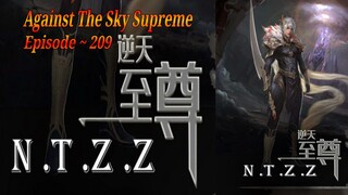 Eps 209 | Against The Sky Supreme Sub Indo