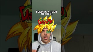 BUILDING A TEAM TO BEAT THE DRAGON BALL VERSE 🐉 #dragonball #dbz #naruto #jujutsukaisen #onepiece