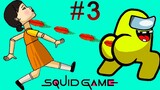 SQUID doll versus IMPOSTORS. Squid Game & Among Us animation. Squid game this pose #3