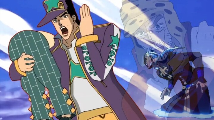 Apa jadinya jika Jotaro menggunakan teknik rahasia keluarga Joestar?