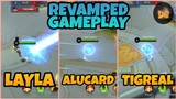 Layla, Alucard & Tigreal Revamped Gameplay | Mobile Legends: Bang Bang!