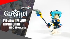 LEGO Genshin Impact Ineffa Chibi MOC Tutorial | Somchai Ud
