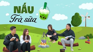 LÀM TRÀ SỮA THƠM NGON TẠI NHÀ | Hai Anh Em Phần 189 | Phim Ngắn Hài Hước Hay Nhất Gãy TV